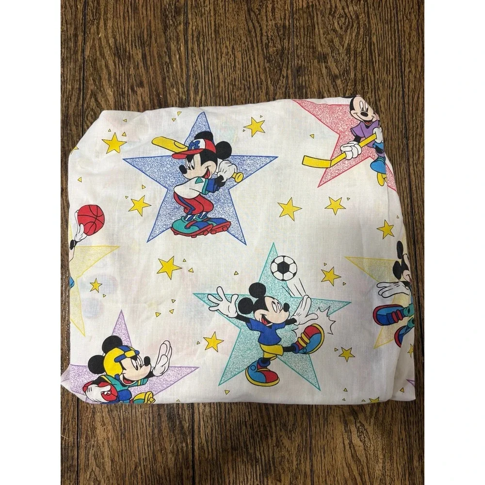 Vintage Mickey Mouse Dundee sports fitted sheet
